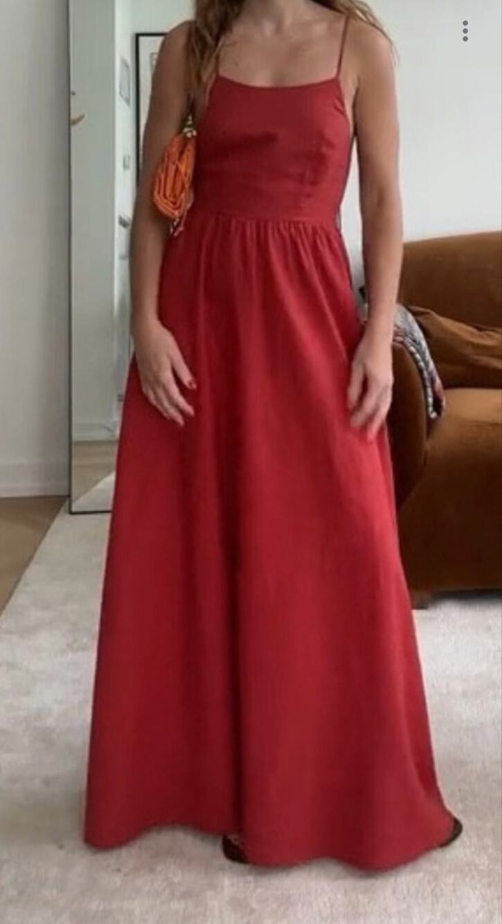 Uncle Studios Red Dinner Dress XS